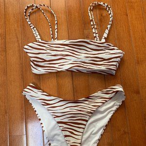 Forever 21 Striped Bikini